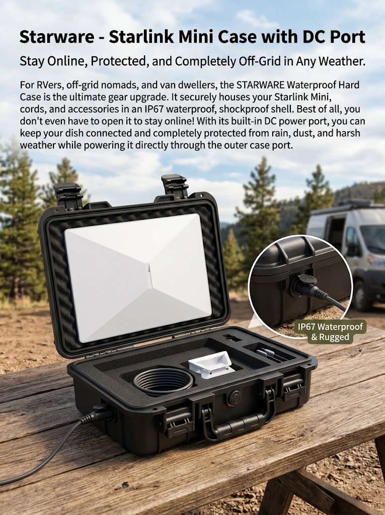 Starware Starlink Mini Case with DC Port